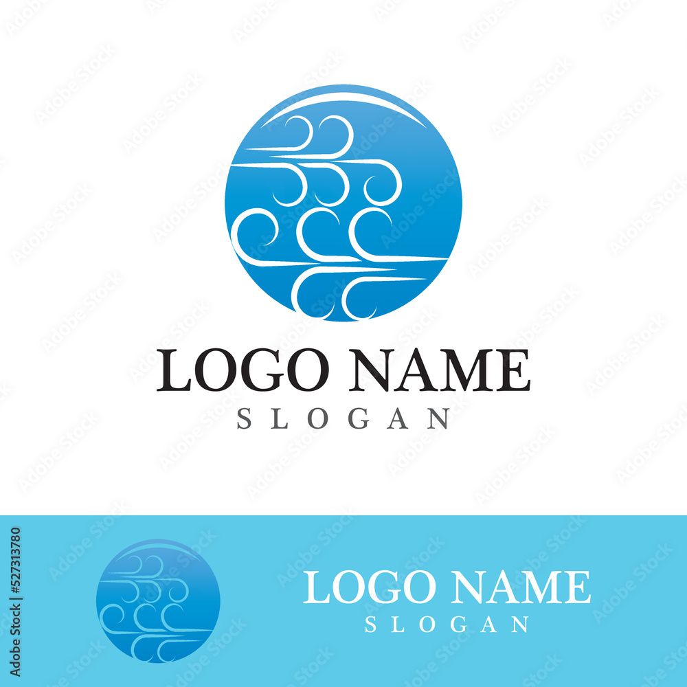 Wind icon vector illustration design Wind icon vector illustration design