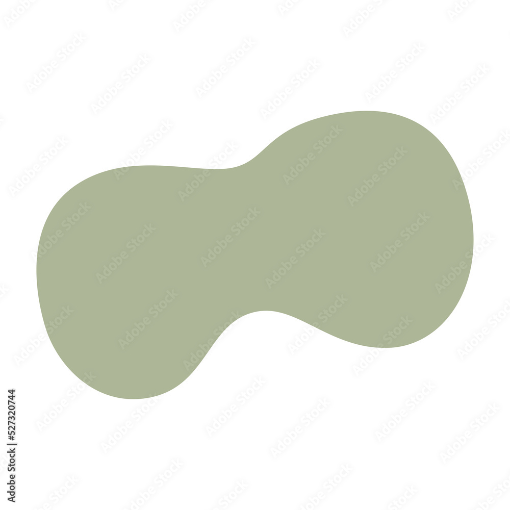 abstract hand drawn shapes