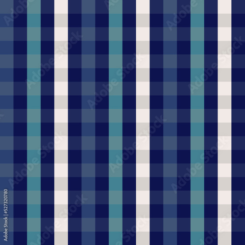 Gingham tablecloth vector seamless pattern