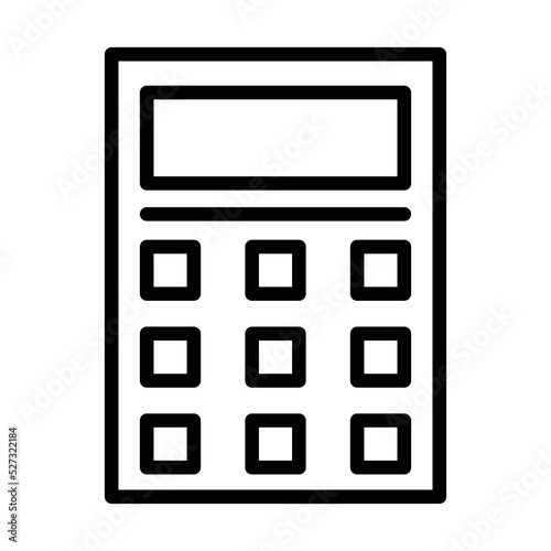 Calculator Vector Icon

