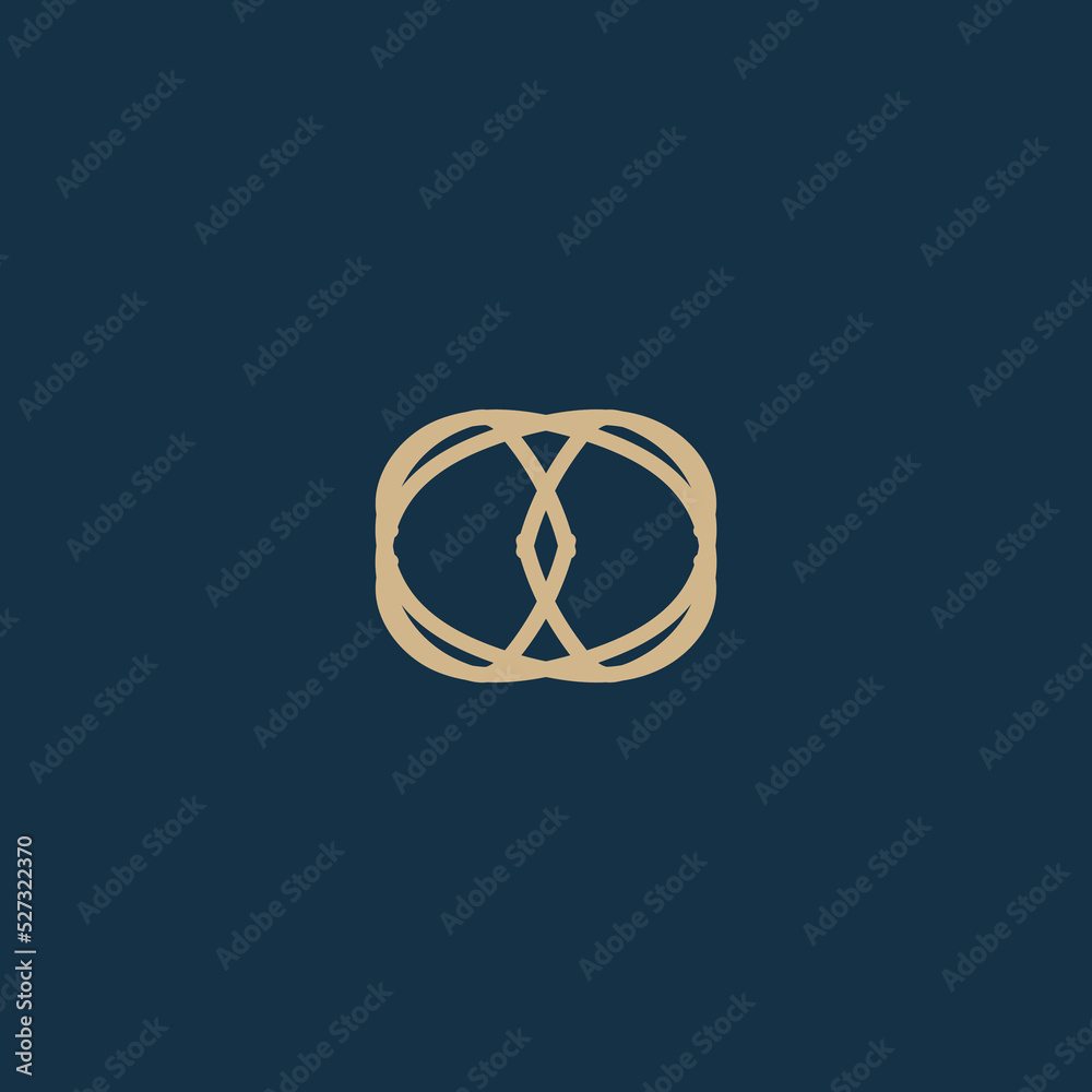 logo with abstract line concept logo with abstract line concept