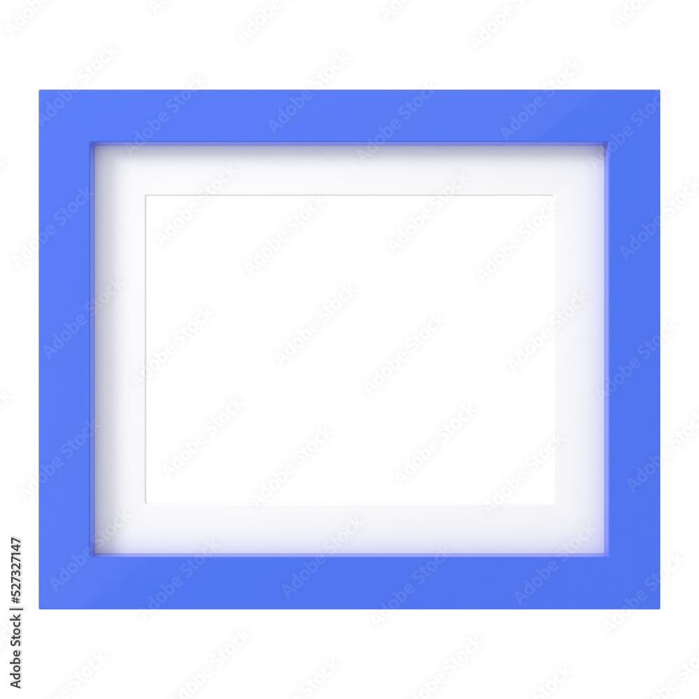 3D frame. Picture frame. 3D decoration.