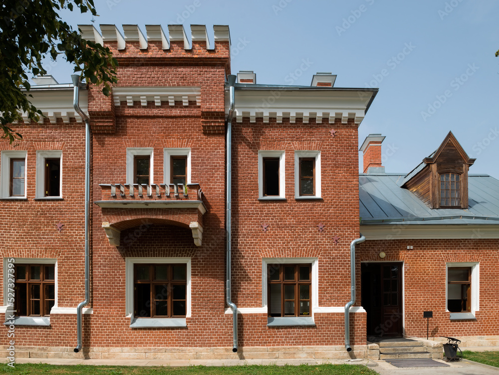 Ramon, Voronezh Region, Russia. August 19, 2021. Palace. The palace complex of the Oldenburgskys. This is the only place of residence of royal persons in the Chernozem region.