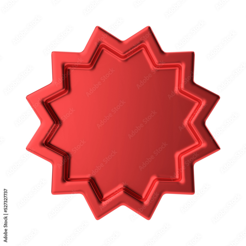 3D label. 3D banner decoration. 3D label. 3D banner decoration.