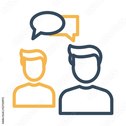 Conversation Vector Icon
