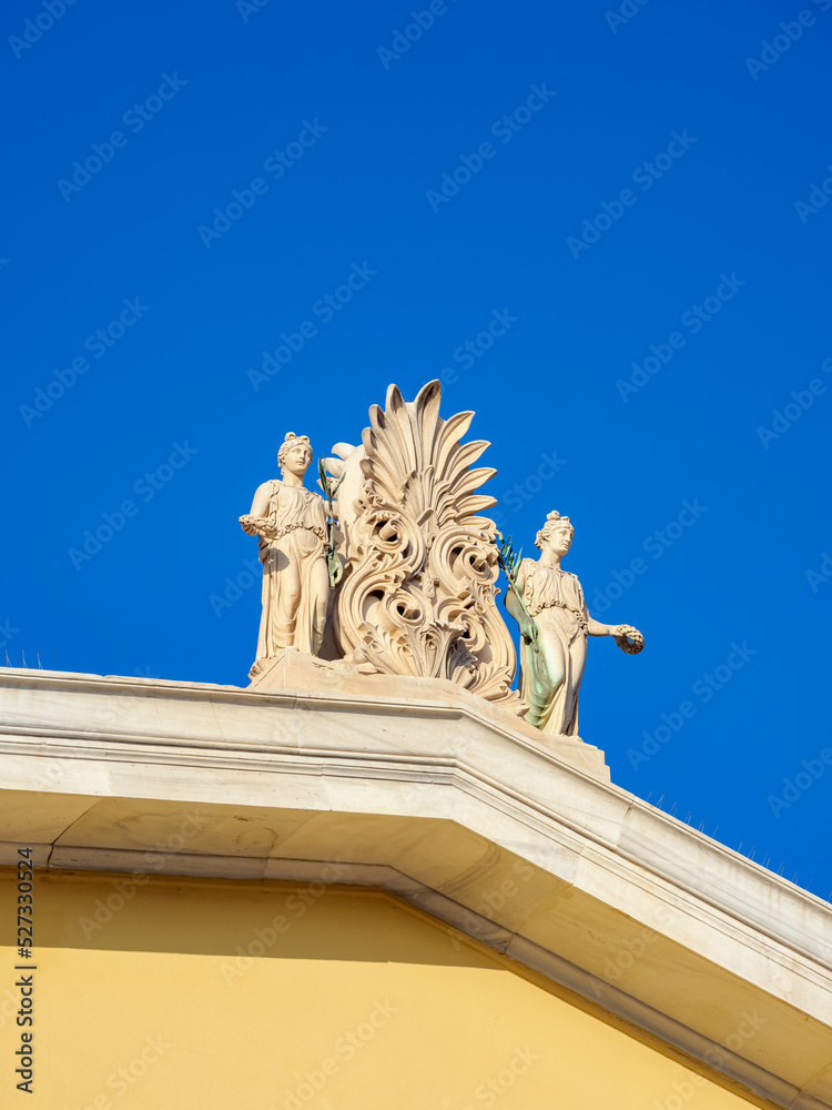 Obraz premium Zappeion Hall, detailed view, Athens, Attica, Greece