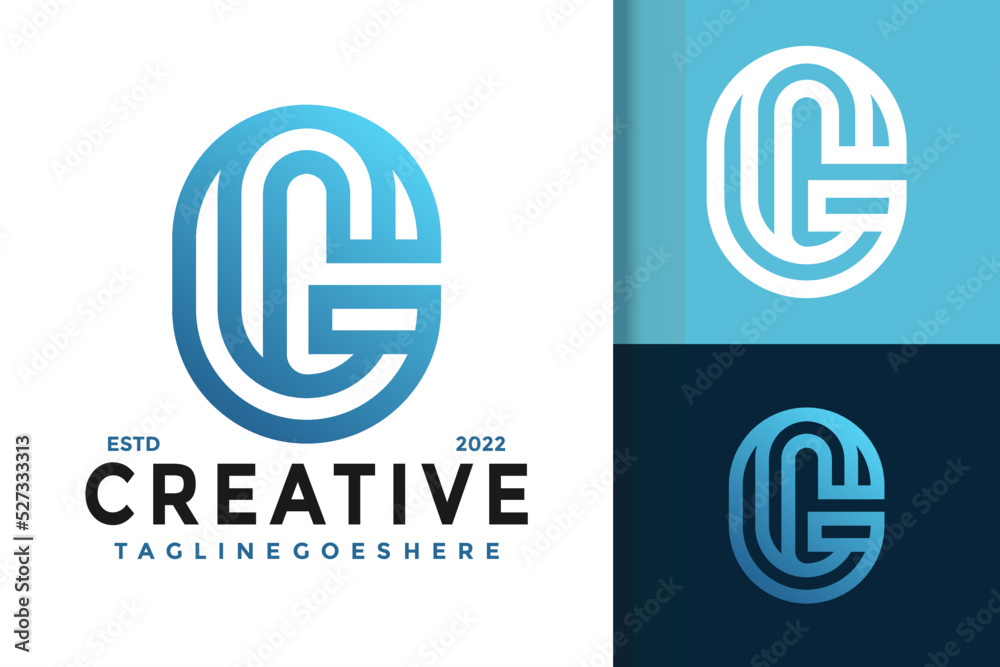 Letter G Creative Logo Design, brand identity logos vector, modern logo, Logo Designs Vector Illustration Template Letter G Creative Logo Design, brand identity logos vector, modern logo, Logo Designs Vector Illustration Template