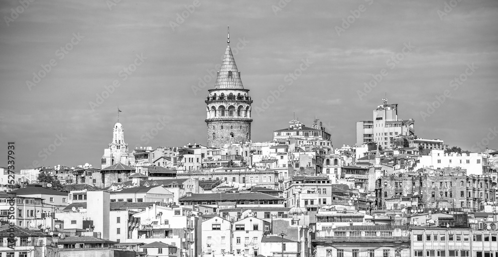 Istanbul cityscape and buildings, Turkey