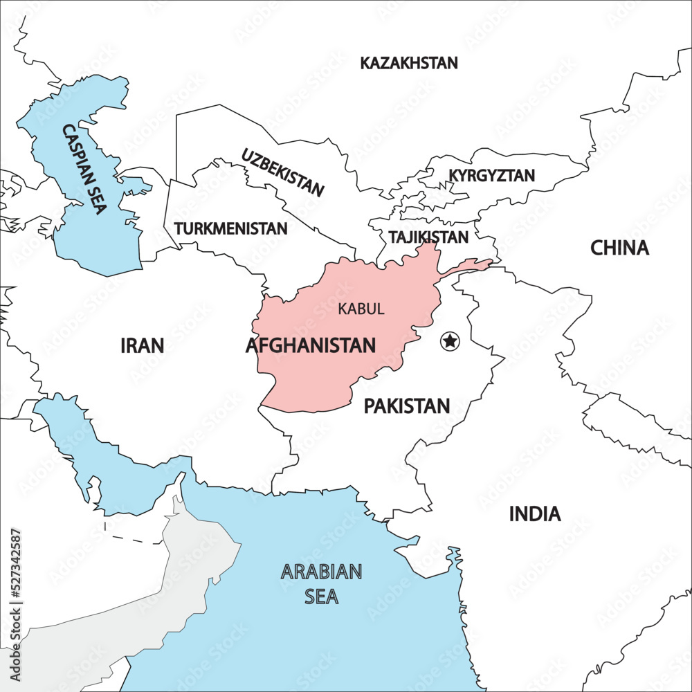 AFGHANISTAN HIGHLIGHTED IN THE ASIAN MAP NEXT TO CHINA PAKISTAN AND 1000 F 527342587 Xl5JDnKQ4vb3R7AXSPGbRnzuGWY2eRoF 