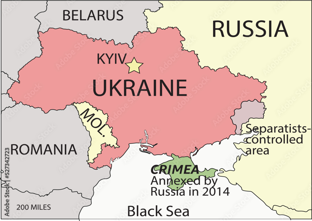 Russia-Ukraine conflict explained in four maps -
russia, romania, belarus, crimea, MOL.