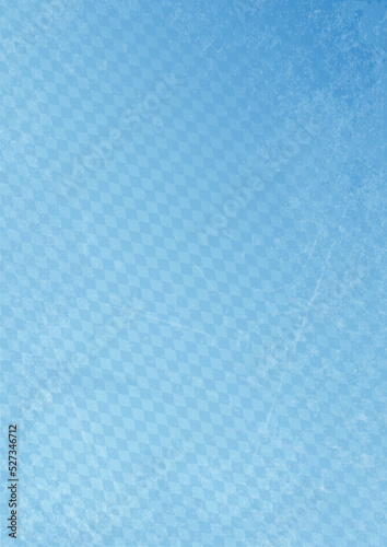 A4 Oktoberfest Retro Papier Diagonales Rautenmuster Blau