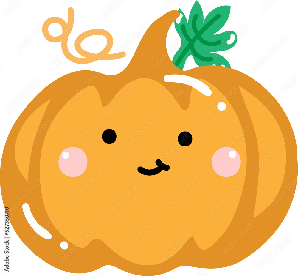 Cute Halloween pumpkin for decoration. Cute Halloween pumpkin for decoration.