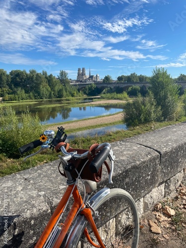 mountain bike in the park photo