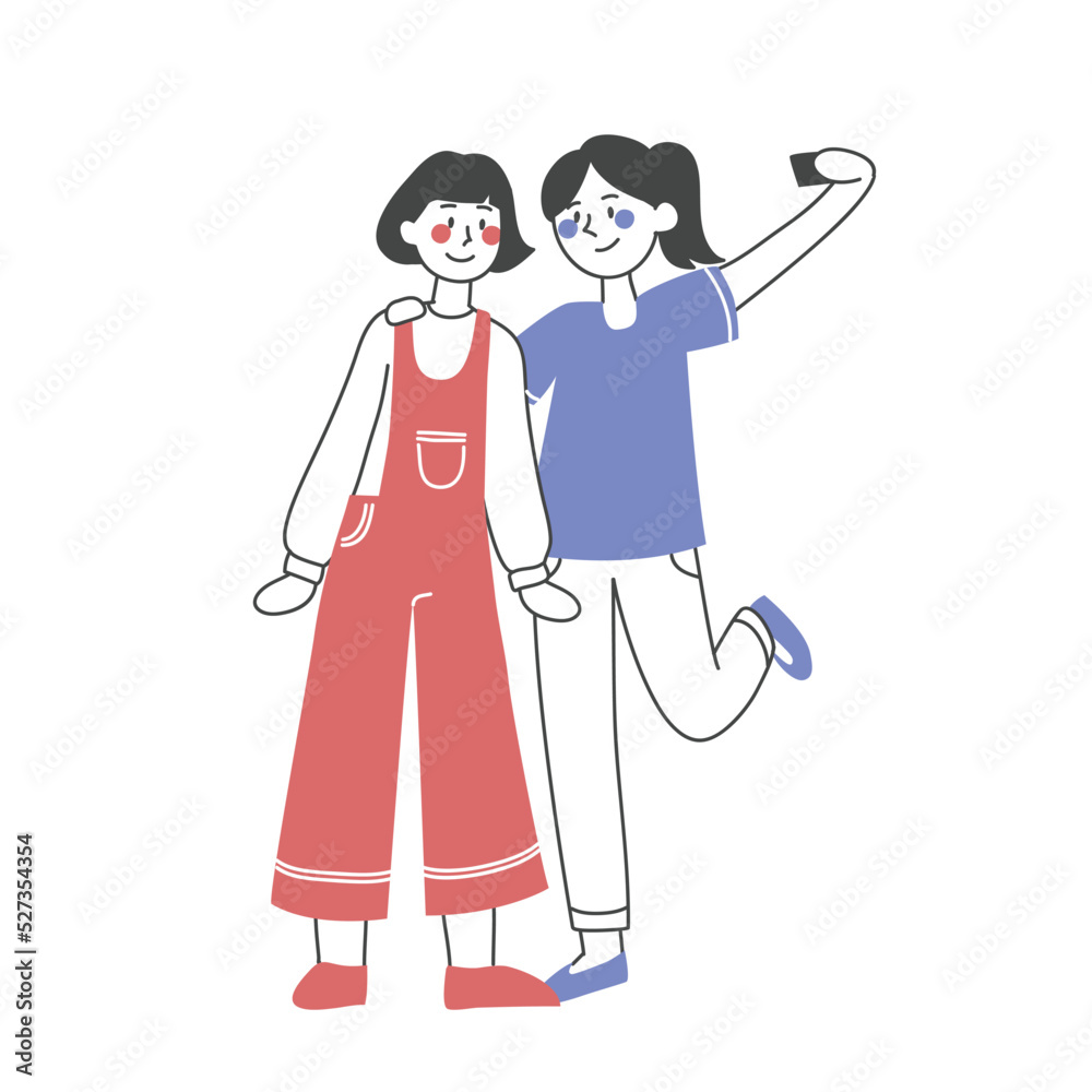 Set of teenagers wearing stylish clothes with telefone,skates and bags. Group of male and female cartoon characters dressed in trendy clothing. Flat vector illustration. Set of teenagers wearing stylish clothes with telefone,skates and bags. Group of male and female cartoon characters dressed in trendy clothing. Flat vector illustration.