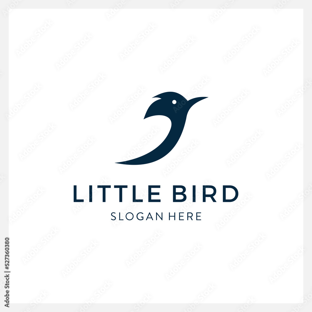 Bird logo vector line art design template luxury modern minimalist and feminine for business Bird logo vector line art design template luxury modern minimalist and feminine for business