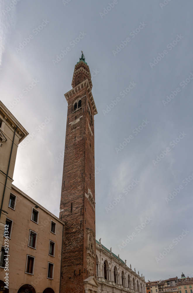 Fototapeta premium Torre Bissara in Vicenza, Italy
