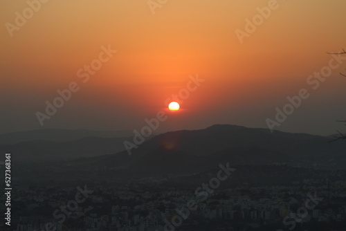 sunrise over the mountains © Pranav