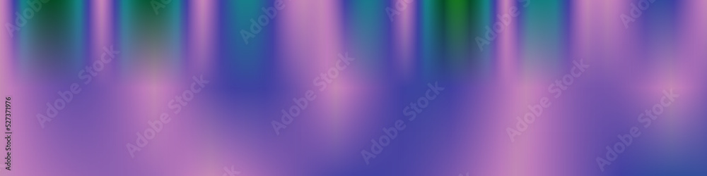 Obraz premium Color interpolation north light gradient illustration
