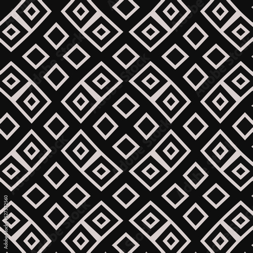 Design seamless monochrome geometric pattern. Abstract background. Vector art.Perfect for site backdrop, wrapping paper, wallpaper, textile and surface design. 