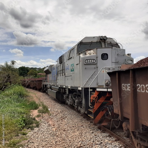 old steam train