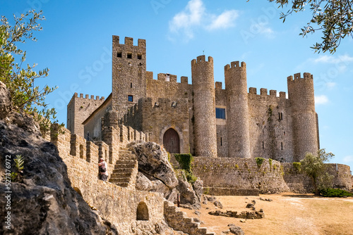 Portugal, Obidos, Ancient castle fortress photo