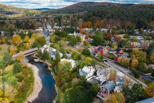 Woodstock, Vermont Foliage
