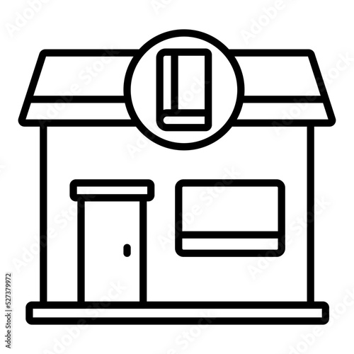 Book Store Icon Style