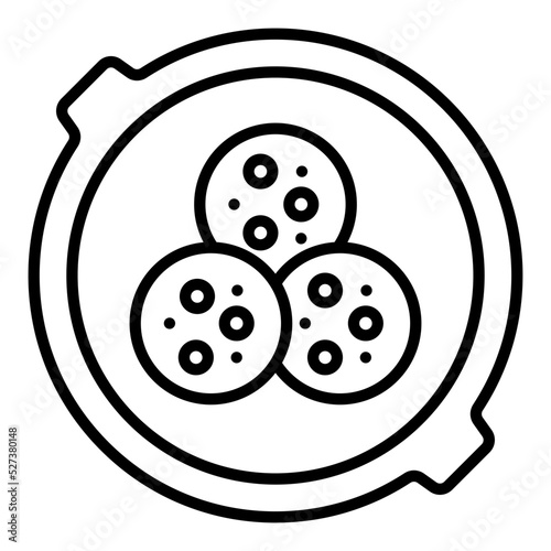 Falafel Icon Style