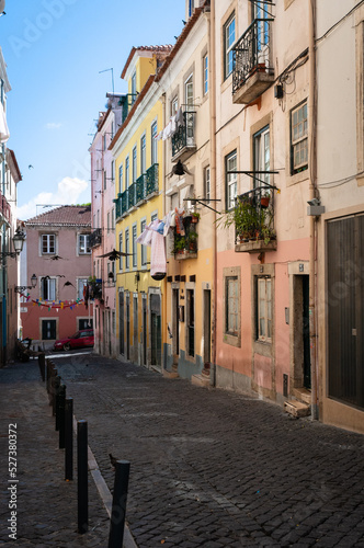 Colorful Streets of Lisbon, Portugal