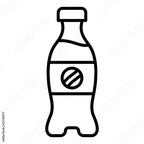 Cola Bottle Icon Style
