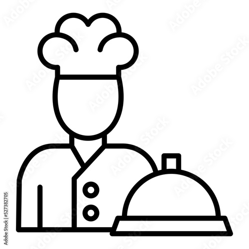 Caterer Icon Style