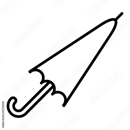 Closed Umbrella Icon Style
