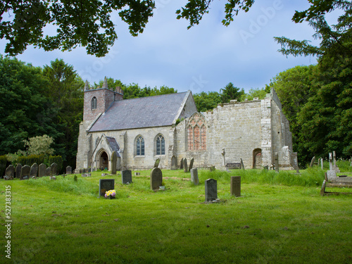 Lowthorpe, UK, June 2022, View of St Martins Church