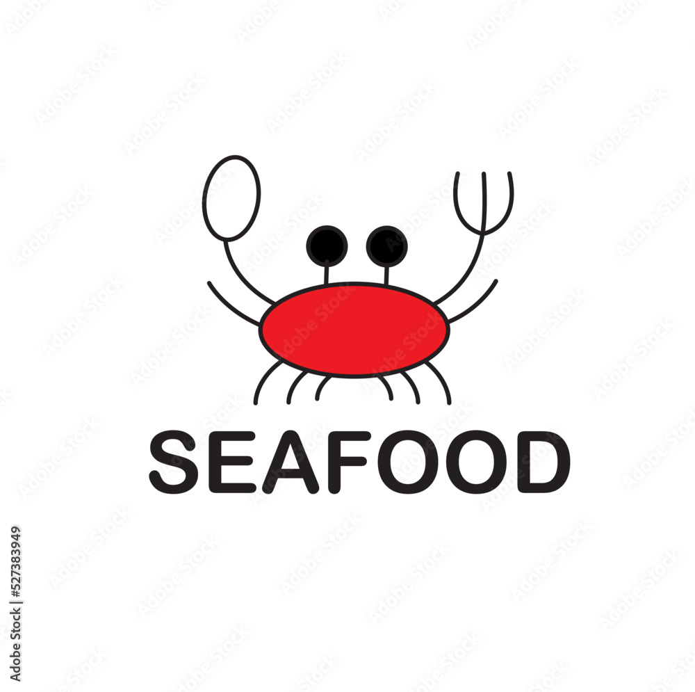 seafood logo design concept seafood logo design concept
