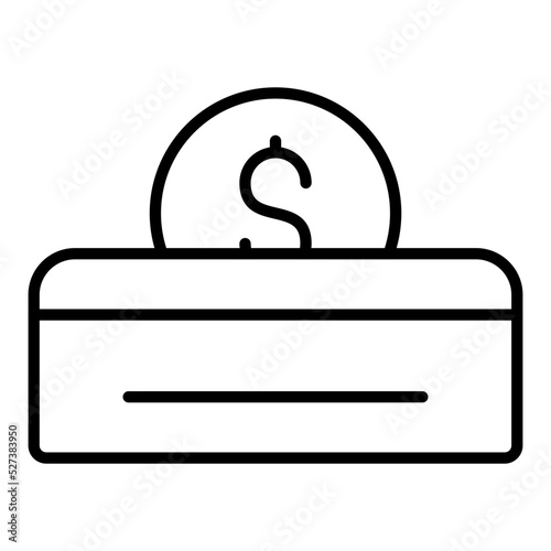 Donation Based Crowdfunding Icon Style