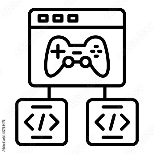 Game Development Icon Style