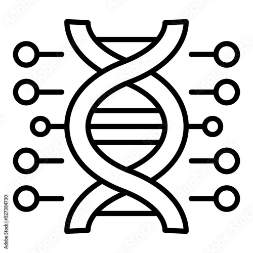 Genetic Engineering Icon Style