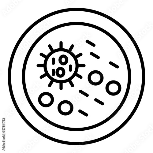 Microorganism Icon Style
