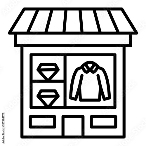 Retail Merchandising Icon Style