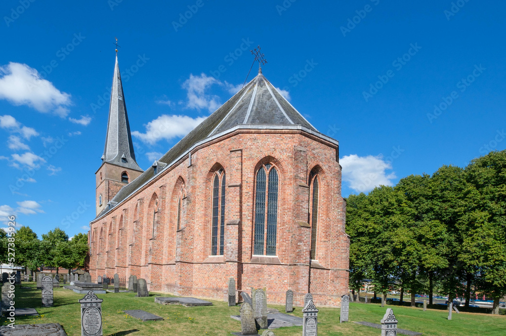 The Maartenskerk in Kollum is a medieval church, originally dedicated