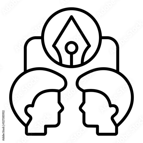 collaborative  icon style