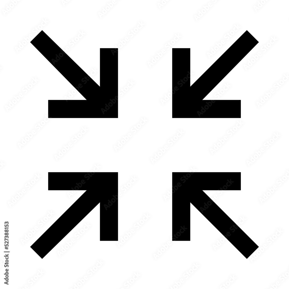 Obraz premium shrink line icon