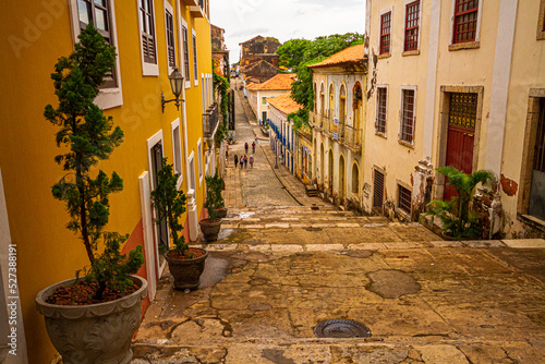 Sao Luiz do maranhão town, old city, brazil