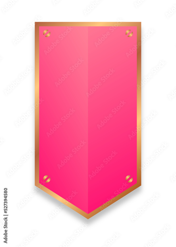metallic shield banner
metallic shield banner