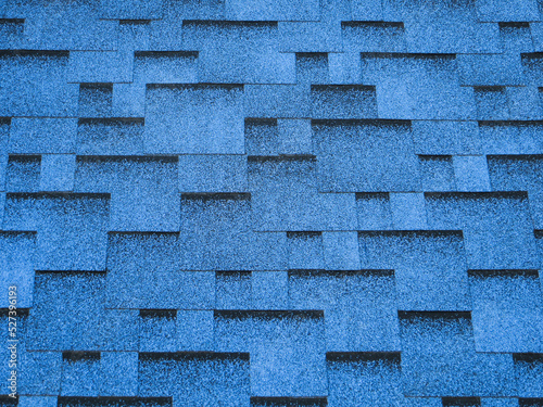 texture blue shingle roof
