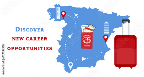 New career Relocation Job Offer Employee Spain