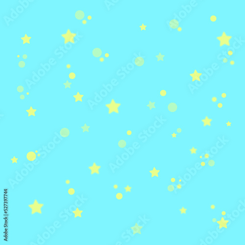 blue star background