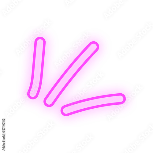 neon manga effect
