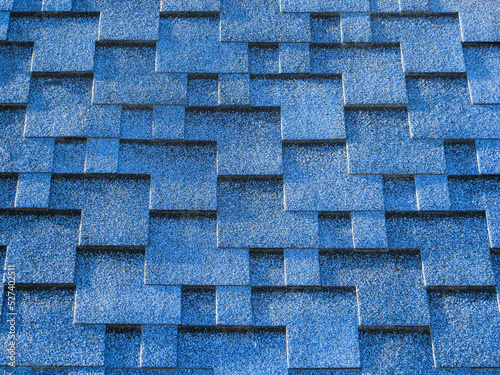blue shingle roof texture
