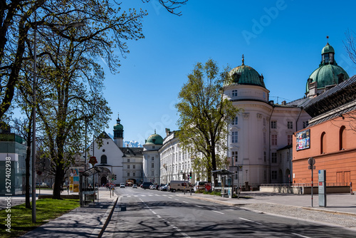 Hofgarten, Hofburg und Hofkirche in Innsbruck